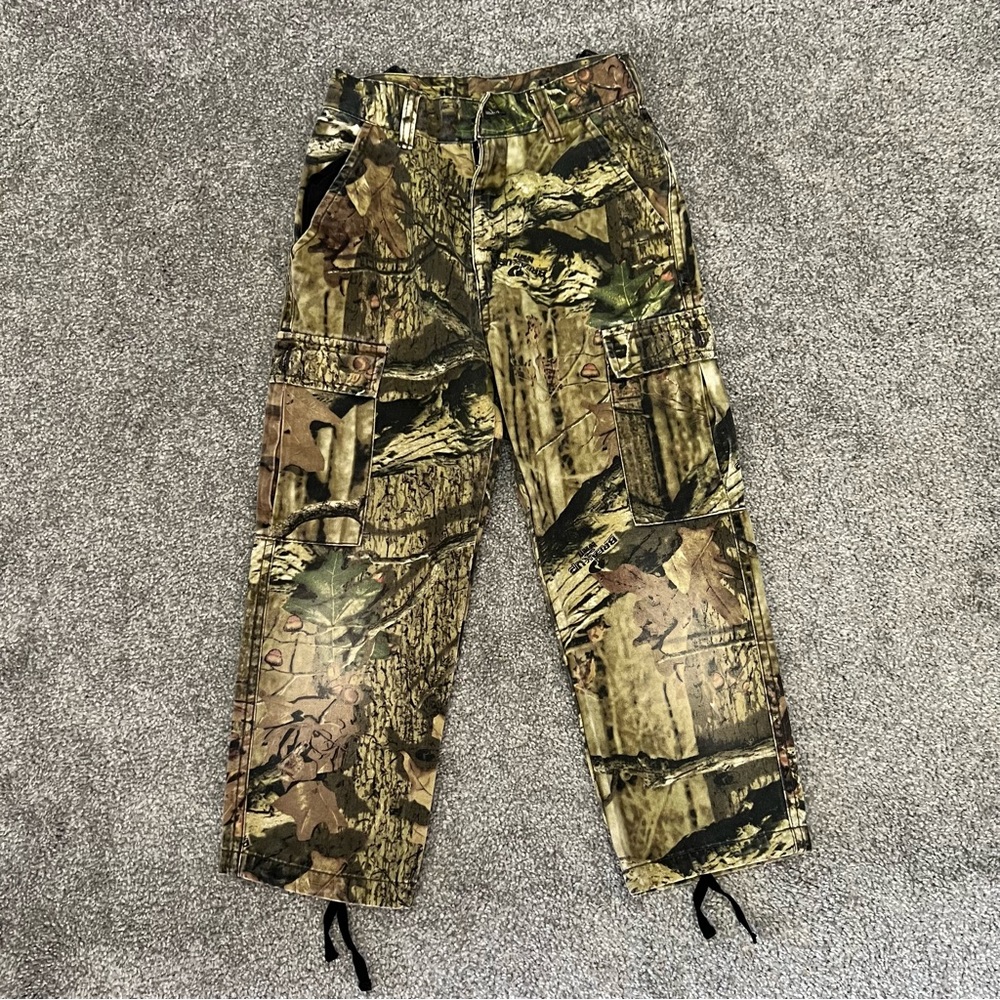 Redhead pants boys small camouflage baggy cargo pants real tree hunting outdoor - Picture 5 of 16